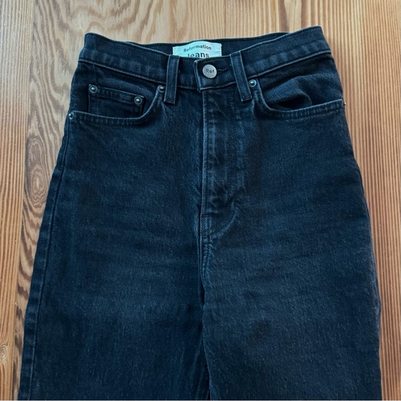 Reformation Stevie Ultra High Rise Straight Jeans - Picture 7 of 14